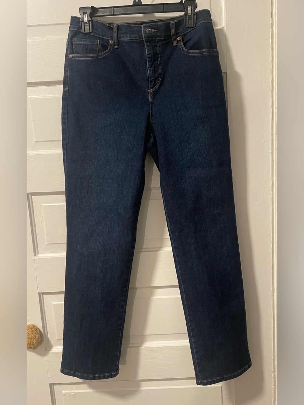 Gloria Vanderbilt Dark Blue Straight Leg Jeans
